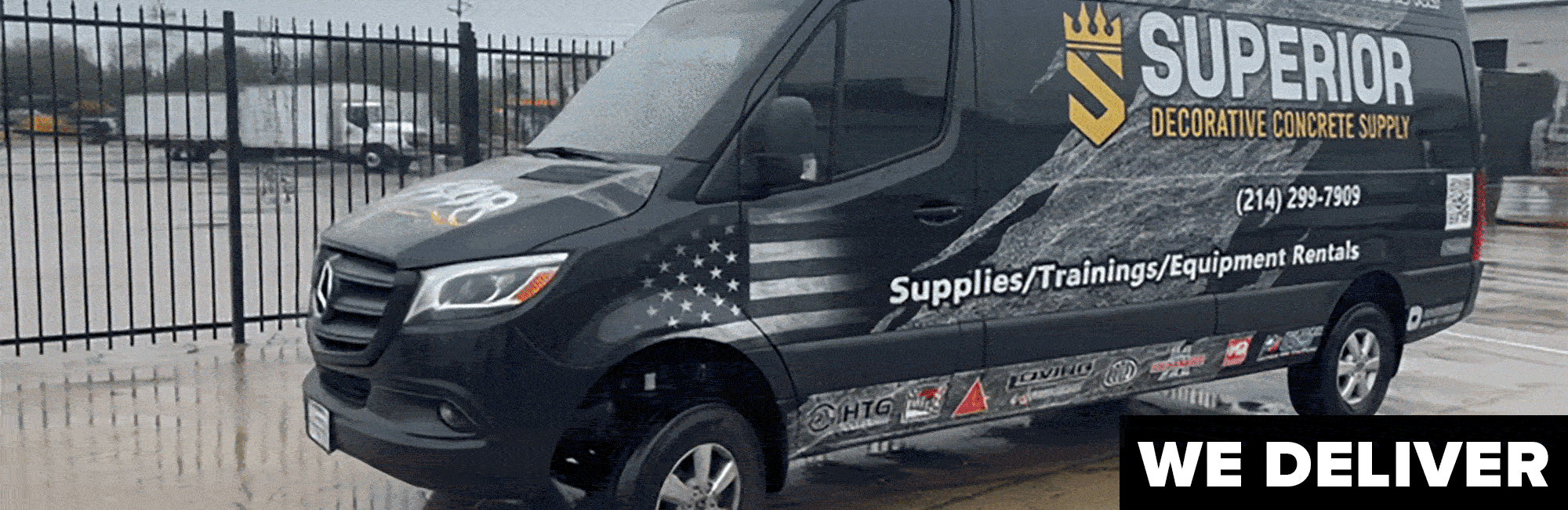 Superior Decorative Concrete delivery